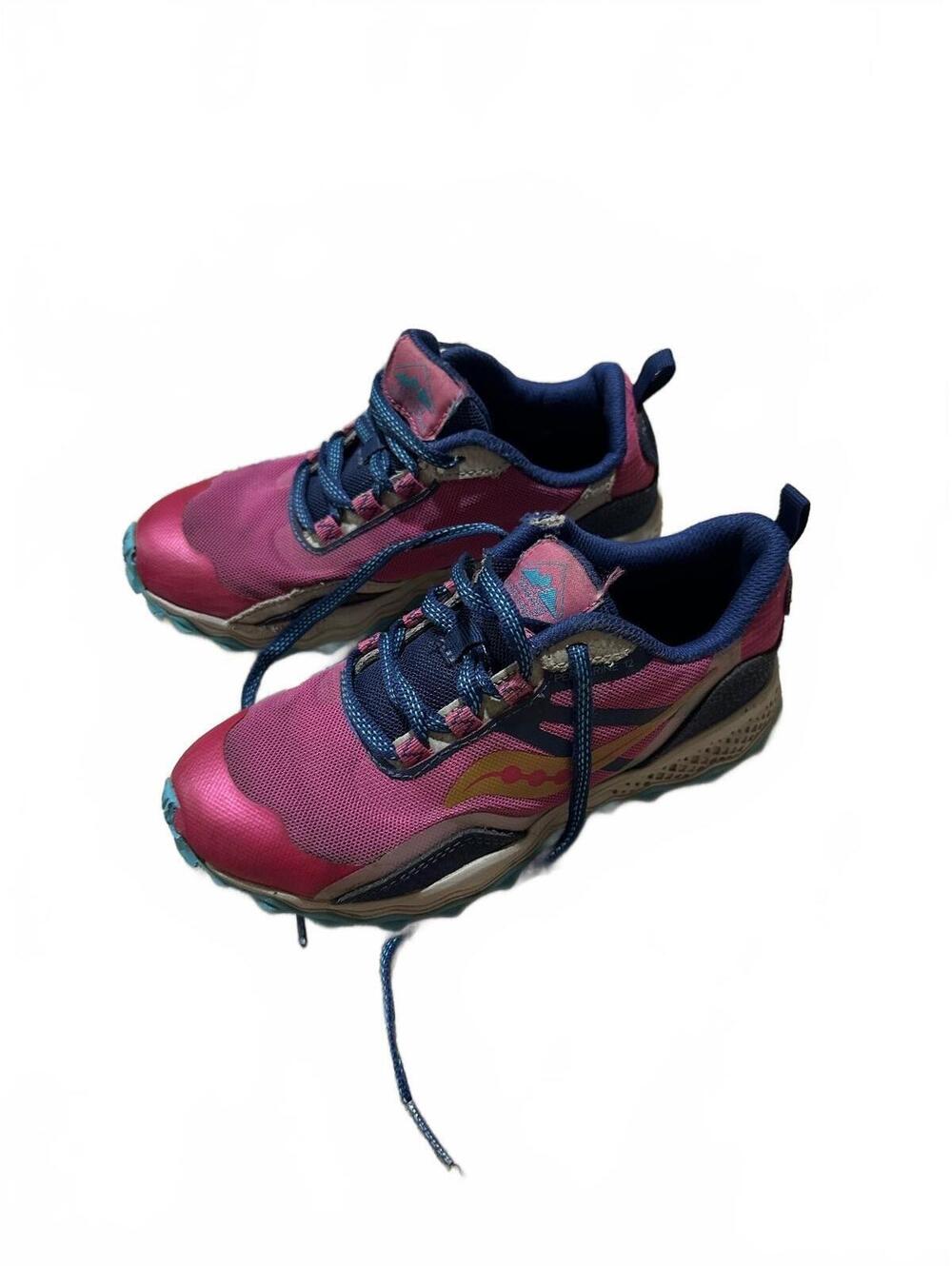Saucony Kids Trail Running Shoes Size 1 US / 32 EU